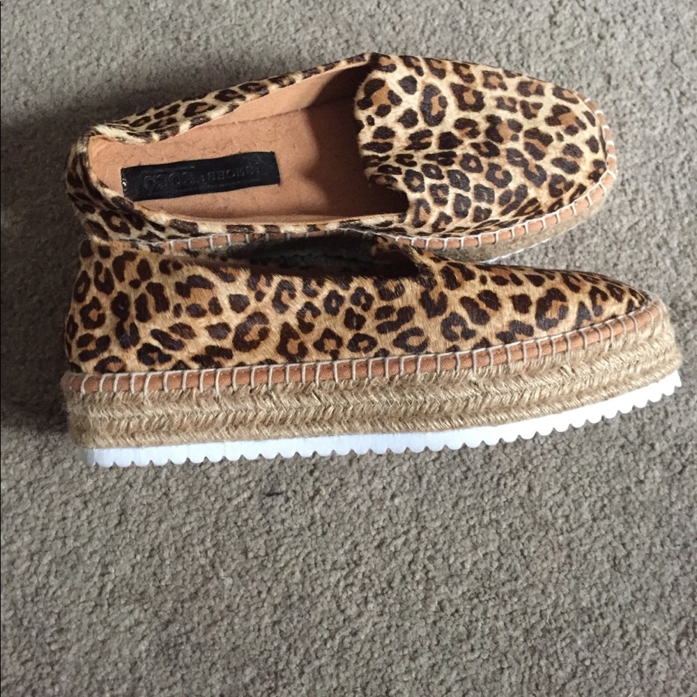 Asos Platform Leopard print size 39